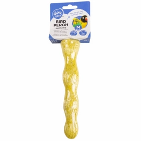 Duvo Laroy Cement Bird Perch M 20.5cm x 3.5cm x 3.5cm