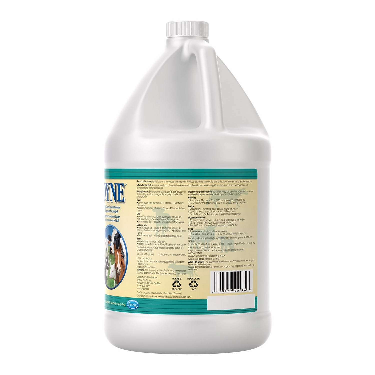 Dyne High Calorie Liquid Nutritional Supplement for Livestock