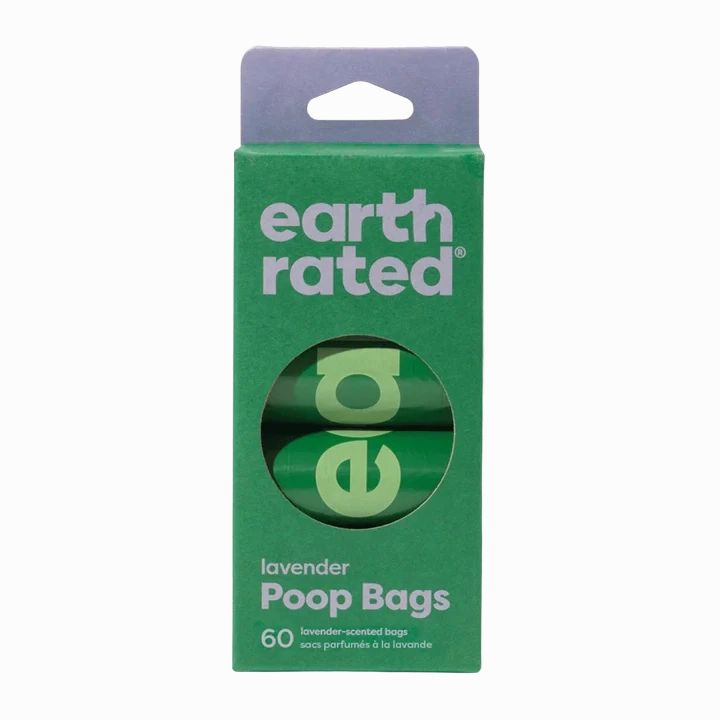 Earth Rated Scented Poop Bags 4 rolls (60ct)