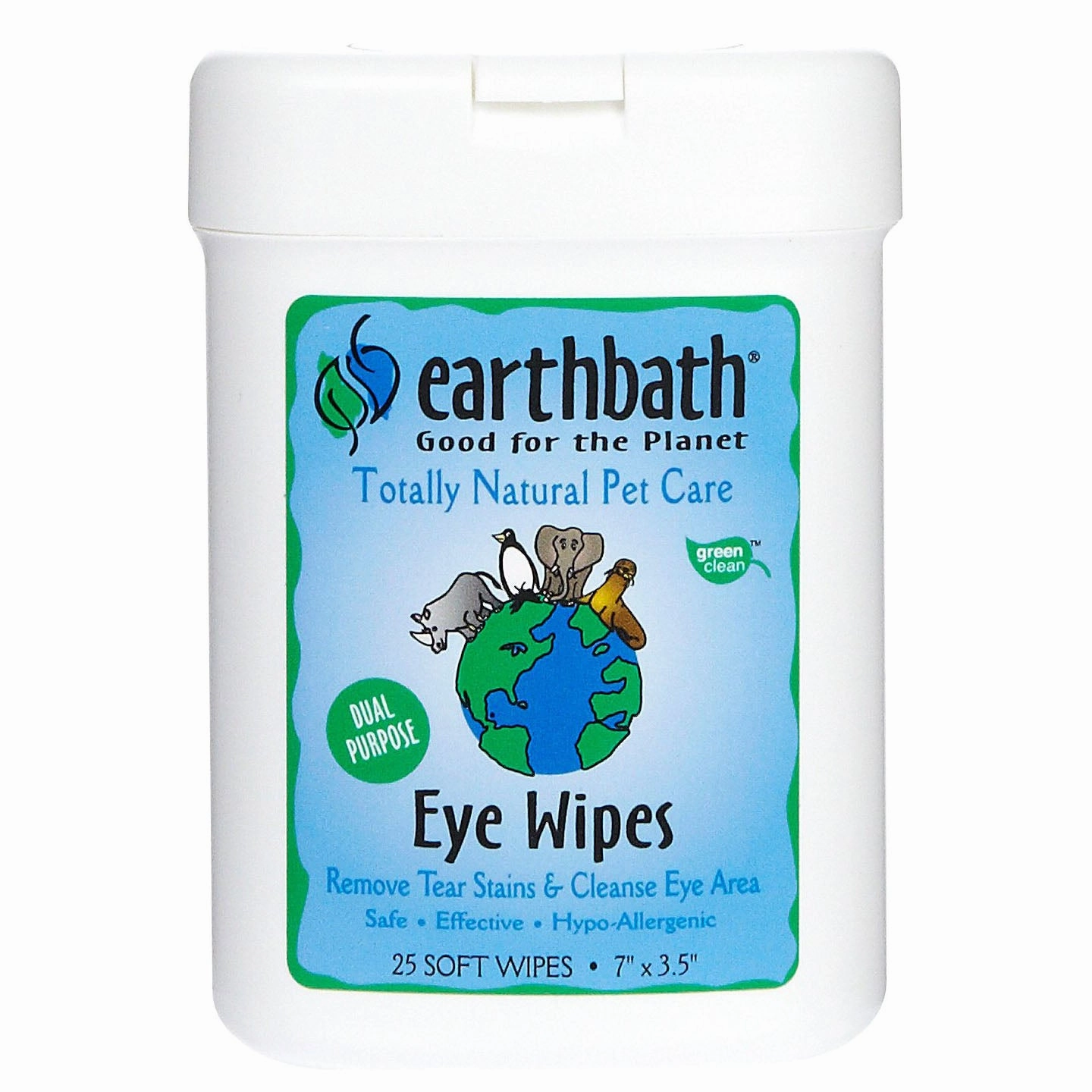 Earthbath 25 ct. Eye Wipes