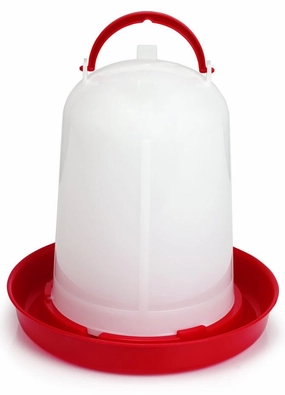 Economy Plastic Chicken Waterer, 5 Liter