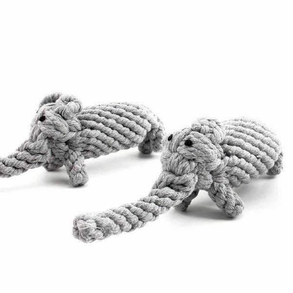 Elephant Rope Dog Toy