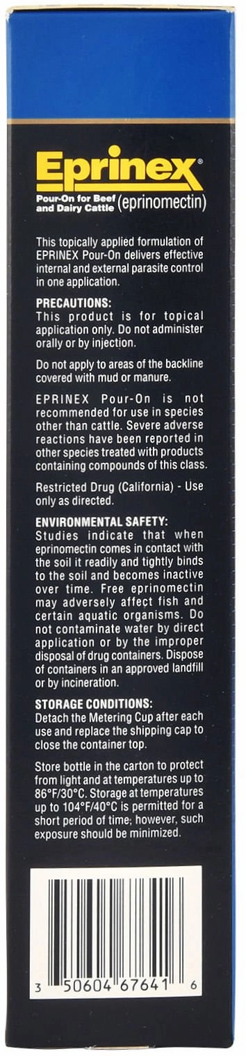 Eprinex Pour-On Cattle Wormer
