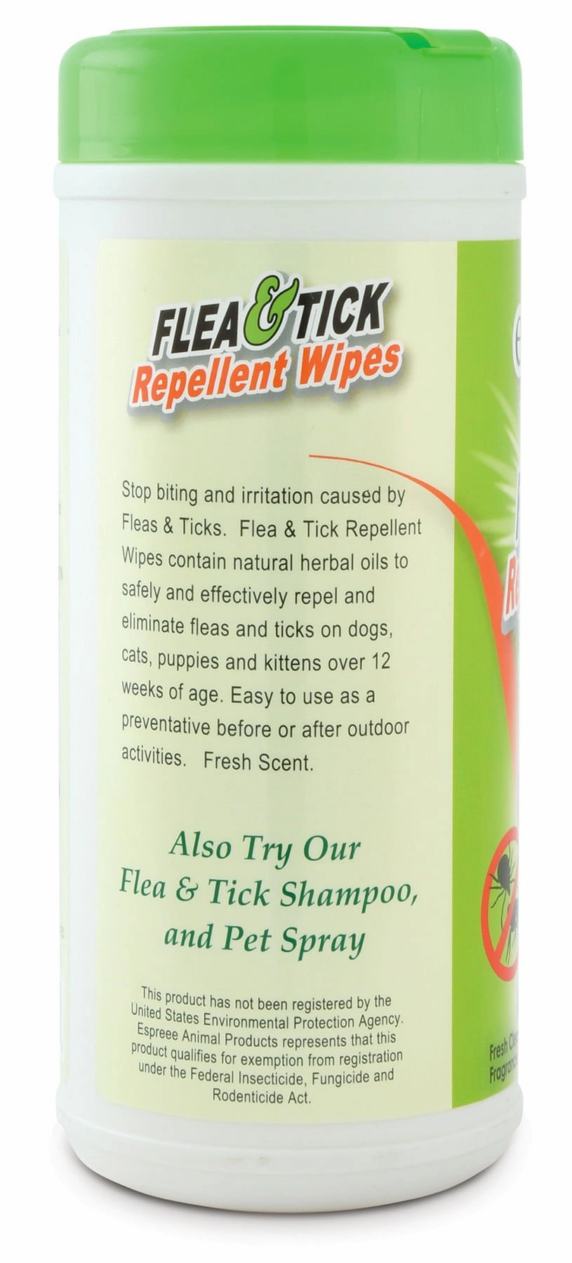 Espree Flea & Tick Repellent Wipes