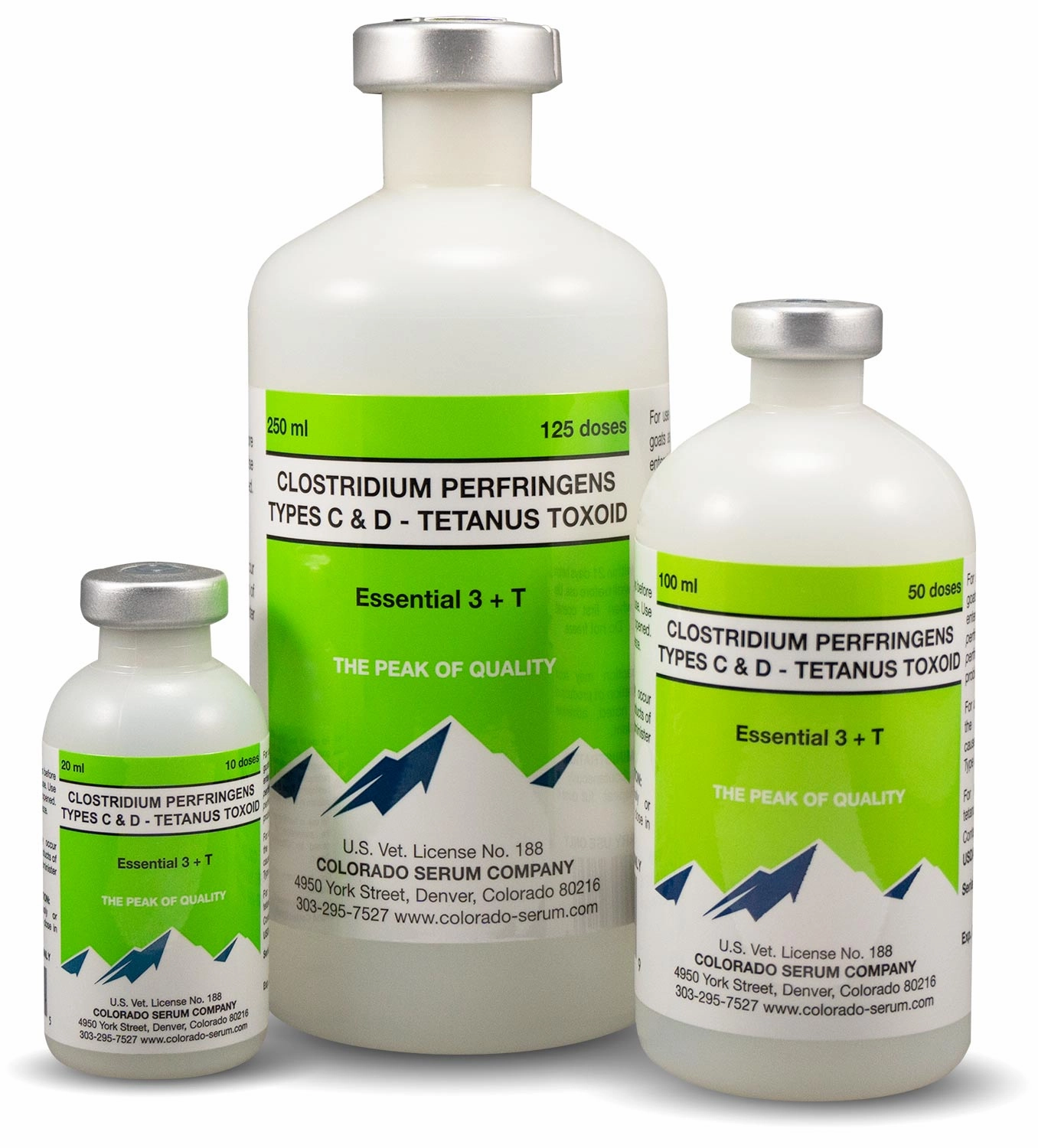 Essential 3   T Vaccine for Cattle, Sheep, & Goat
