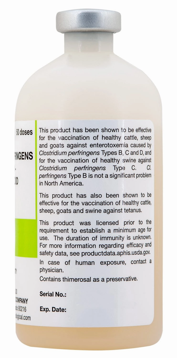 Essential 3   T Vaccine for Cattle, Sheep, & Goat