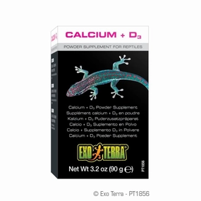 Exo Terra Reptile Calcium   D3 Powder 90g