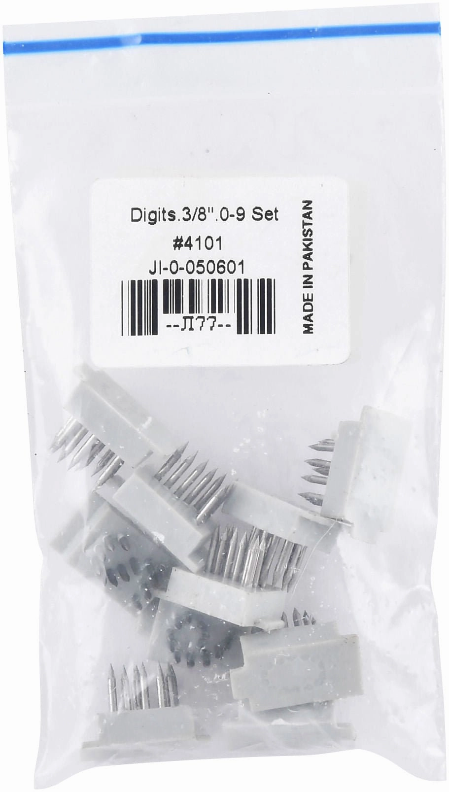 Extra Jeffers Standard Tattoo Letters and/or Numbers, 3/8"