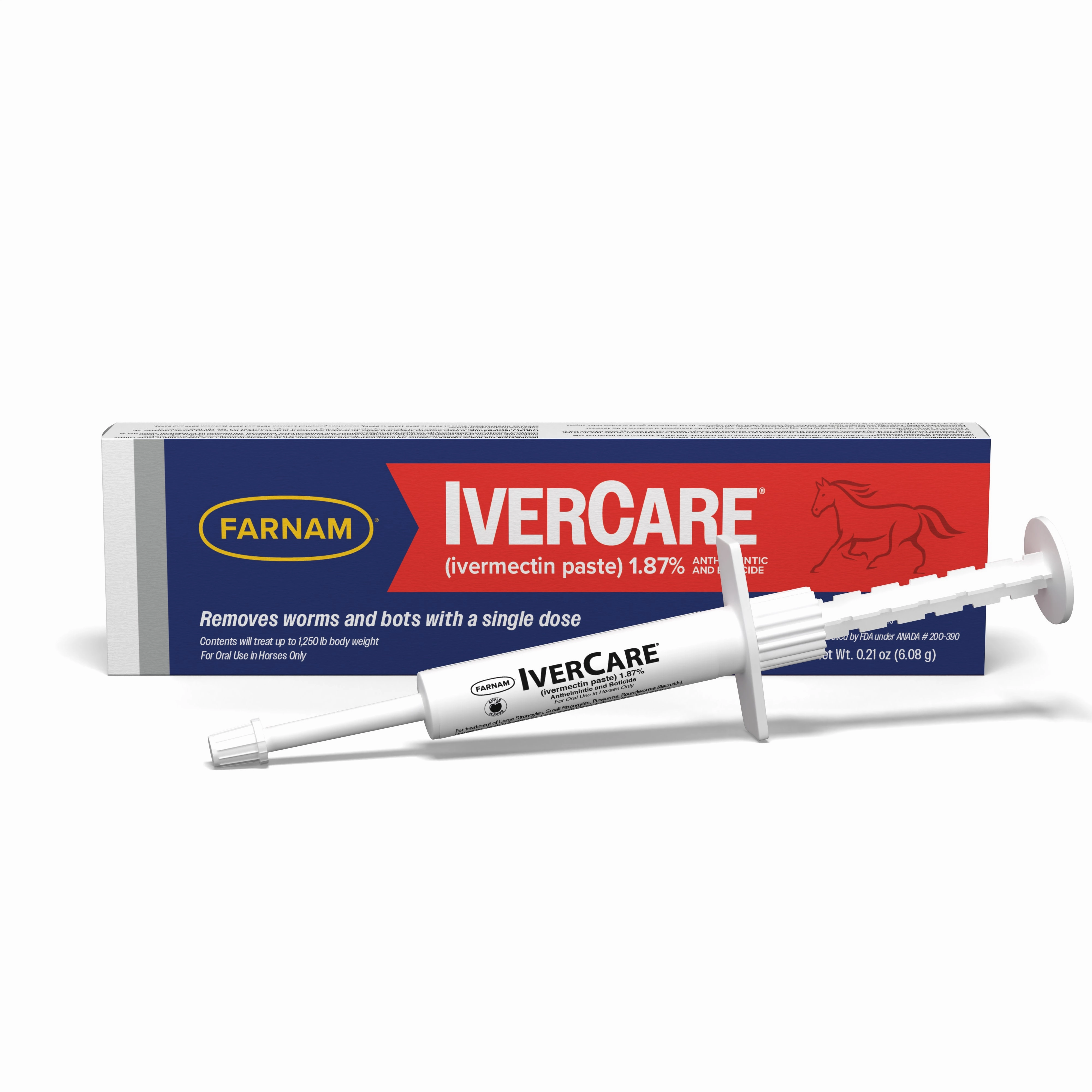 Farnam IverCare (Ivermectin Paste), 1.87%, 0.21 oz