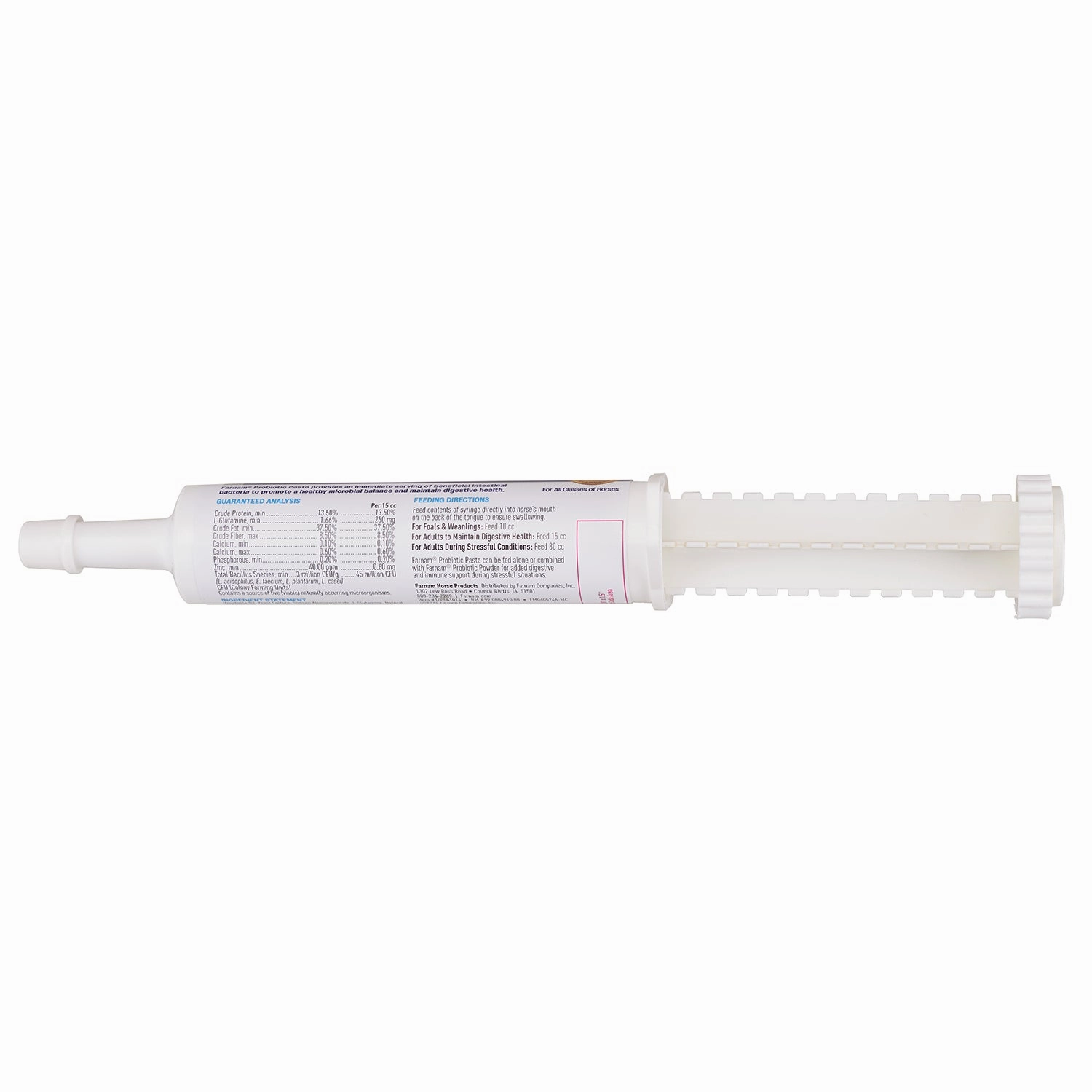 Farnam Probiotic Digestive Paste for Horses, 30 cc