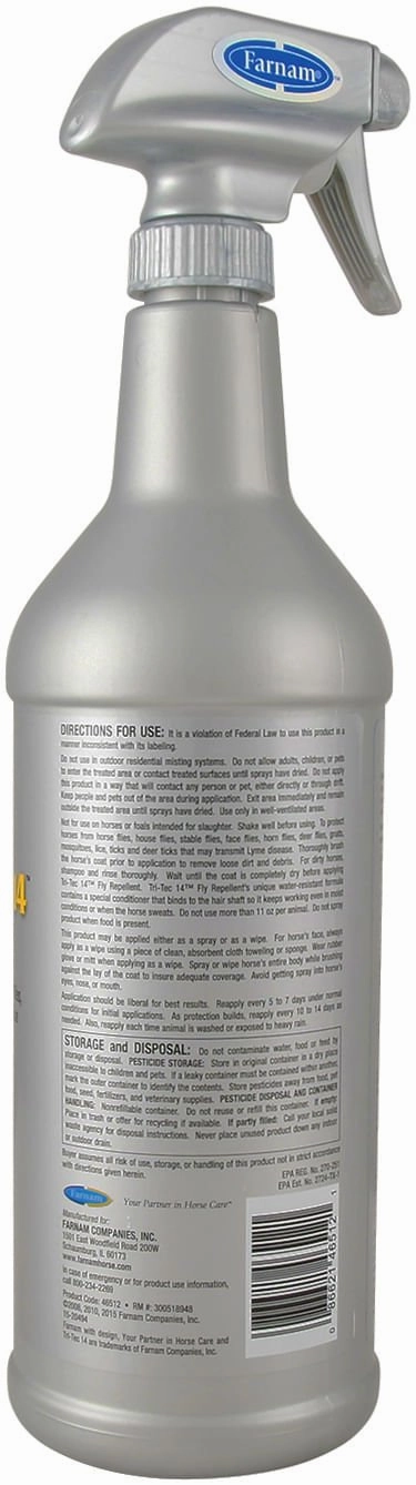 Farnam Tri-Tec 14 Fly Repellent for Horses