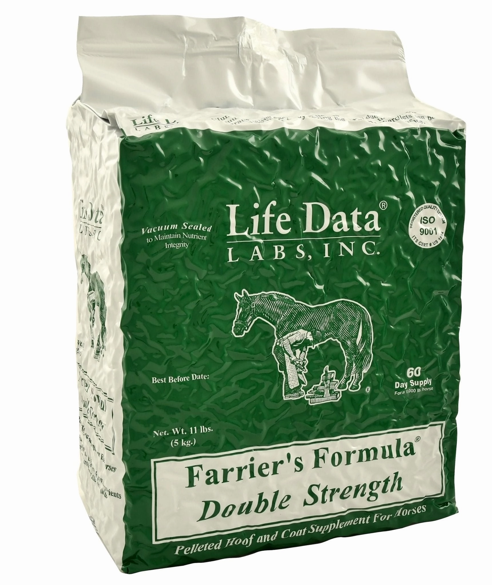 Farrier's Formula Double Strength Pelleted Hoof and Coat Supplement for Horses