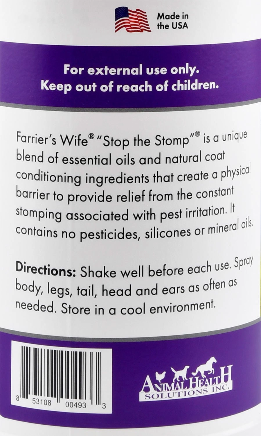 Farrier's Wife Stop the Stomp, 32 oz