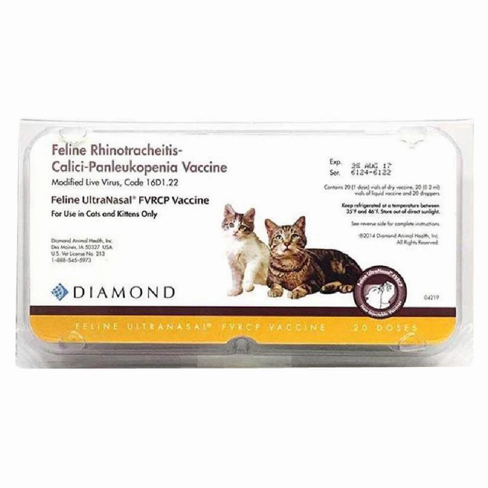Feline UltraNasal FVRCP Cat Vaccine, 20 x 1 dose