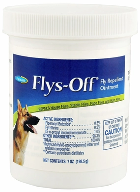 Flys-Off Fly Repellent Ointment for Horses & Dogs