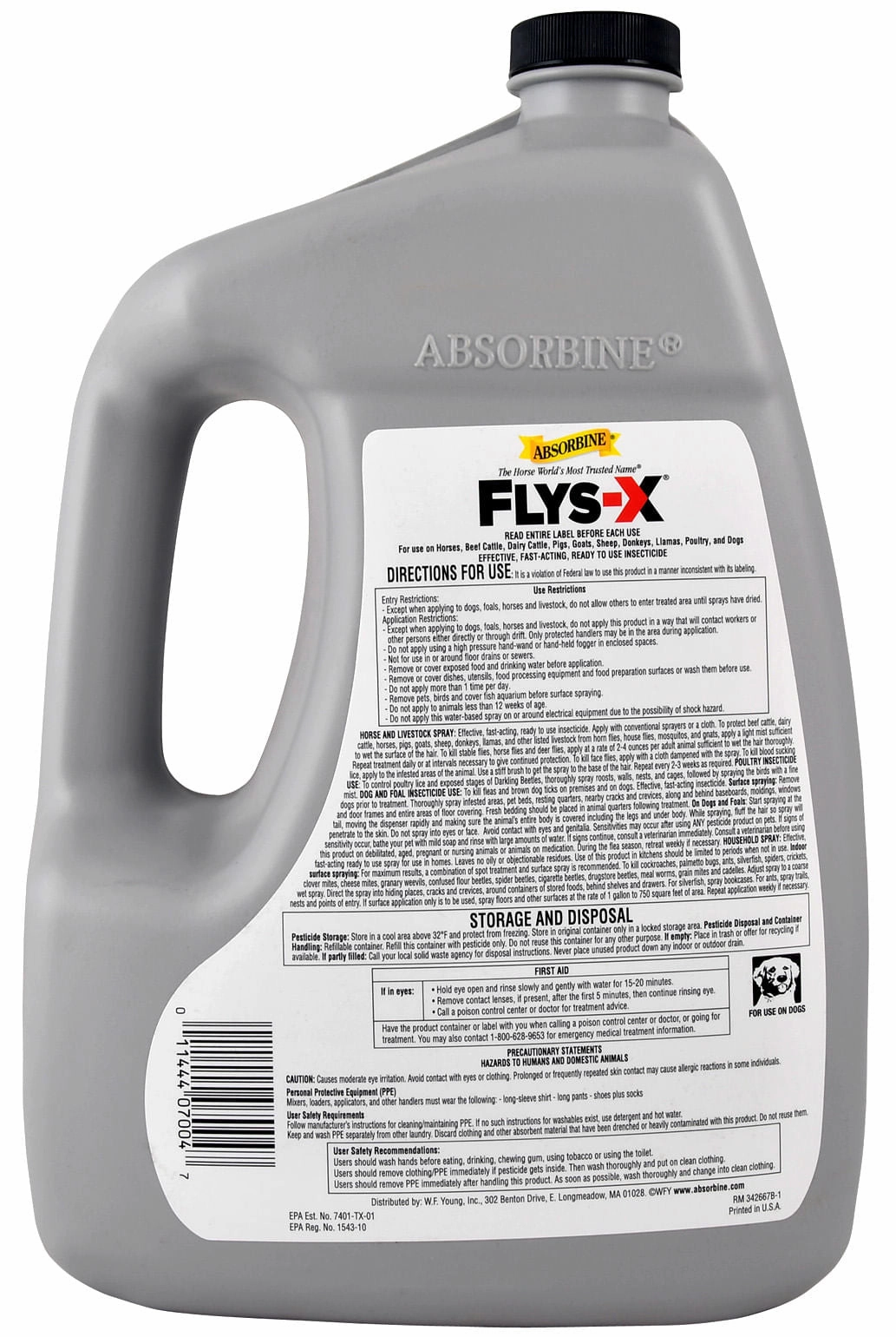 Flys-X RTU Insecticide for Livestock