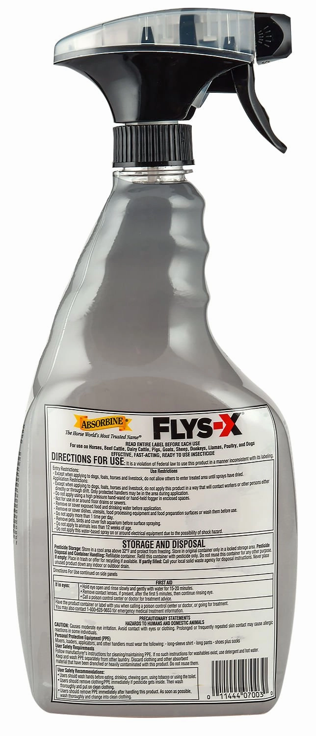Flys-X RTU Insecticide for Livestock