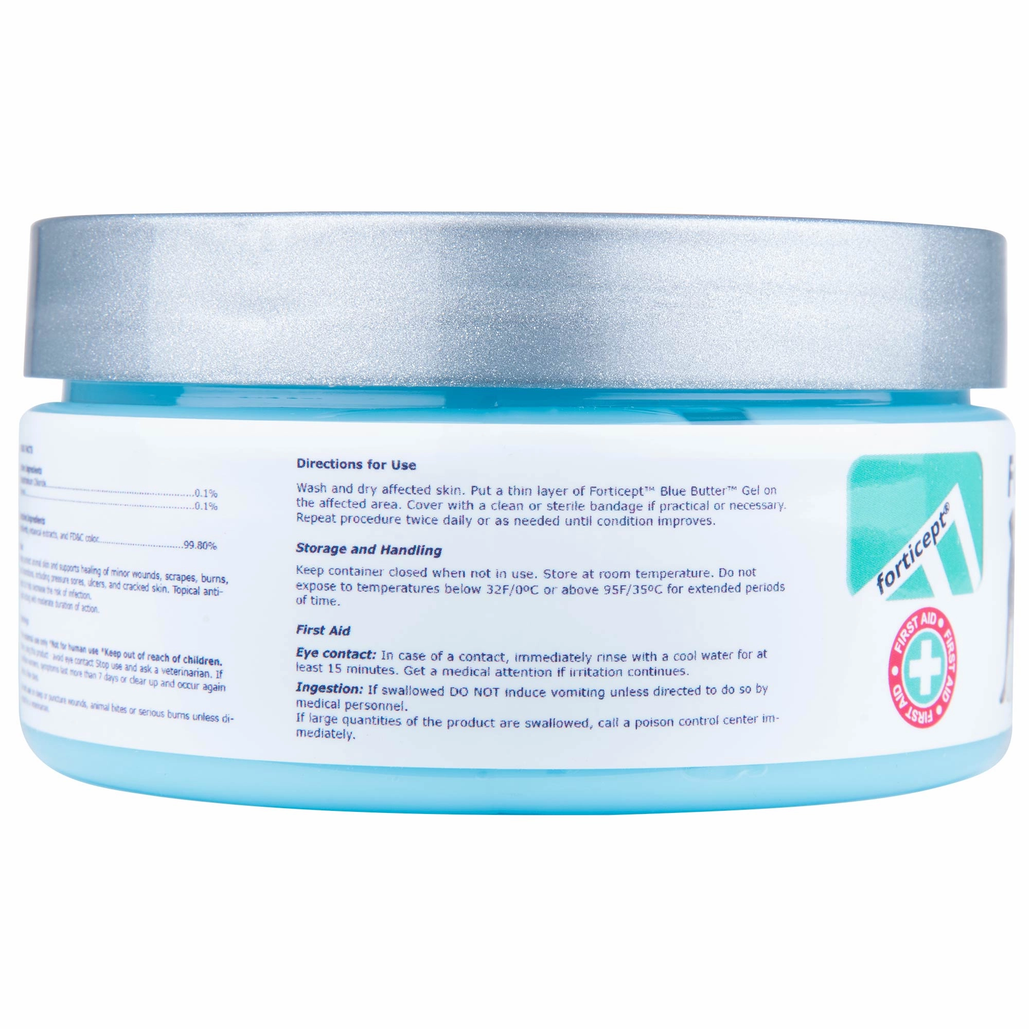 Forticept Blue Butter Antimicrobial Healing Gel for Dogs & Cats