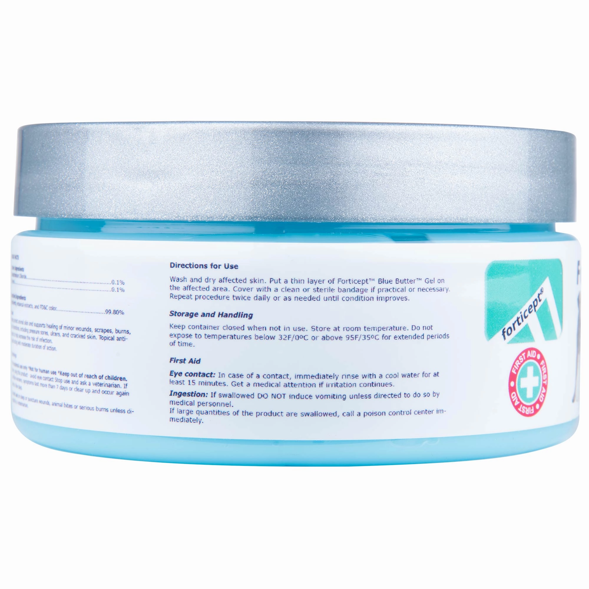 Forticept Blue Butter Antimicrobial Healing Gel for Dogs & Cats