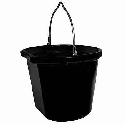 Fortiflex Flatback Buckets, Black