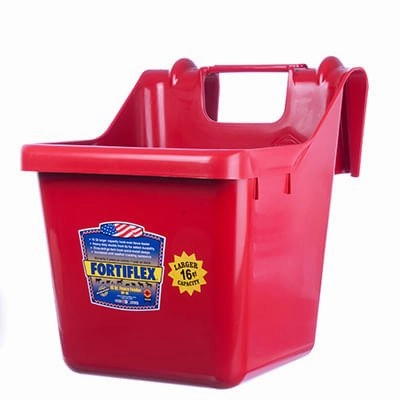 Fortiflex Hook Over Fence Feeder, 16 qt