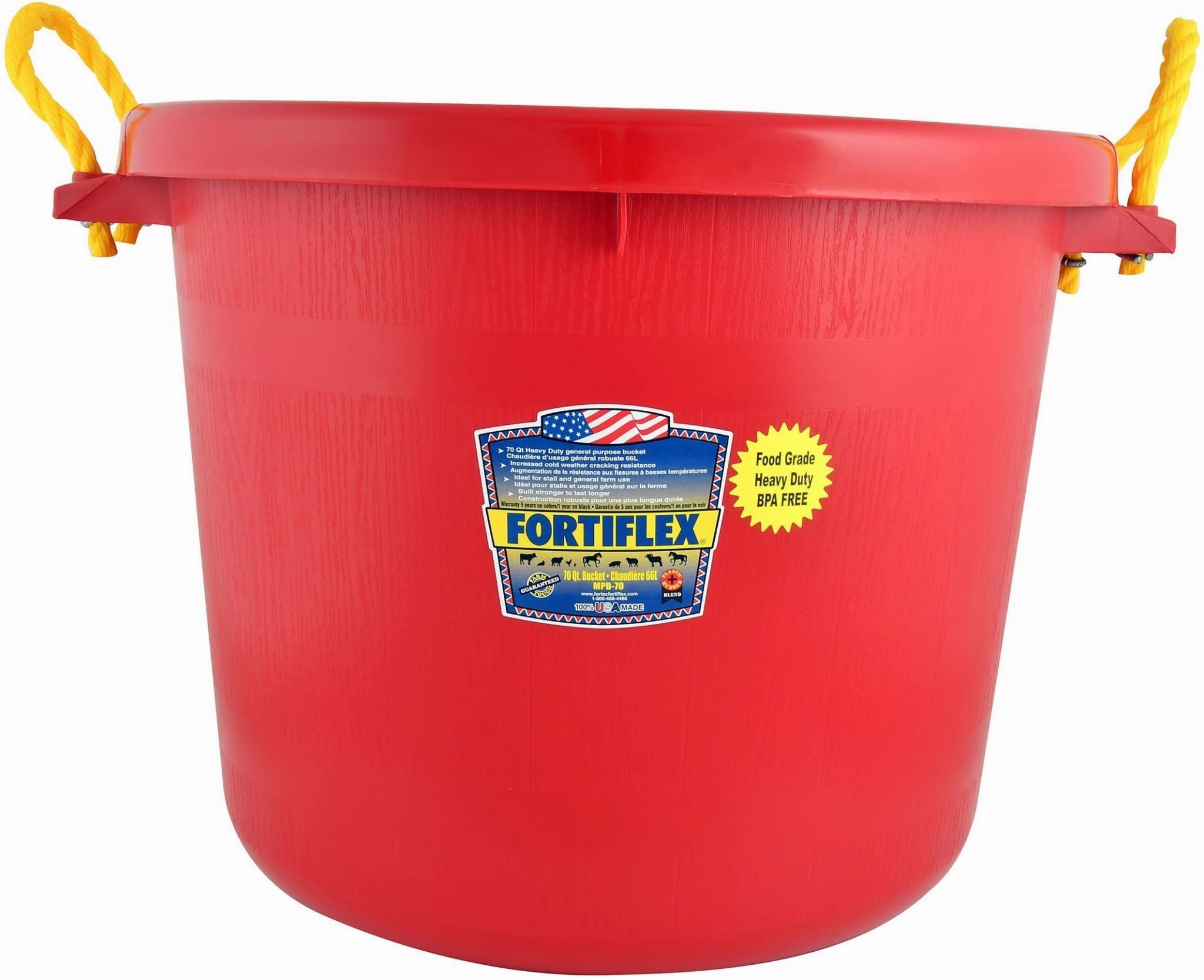 Fortiflex Muck Bucket, Colors