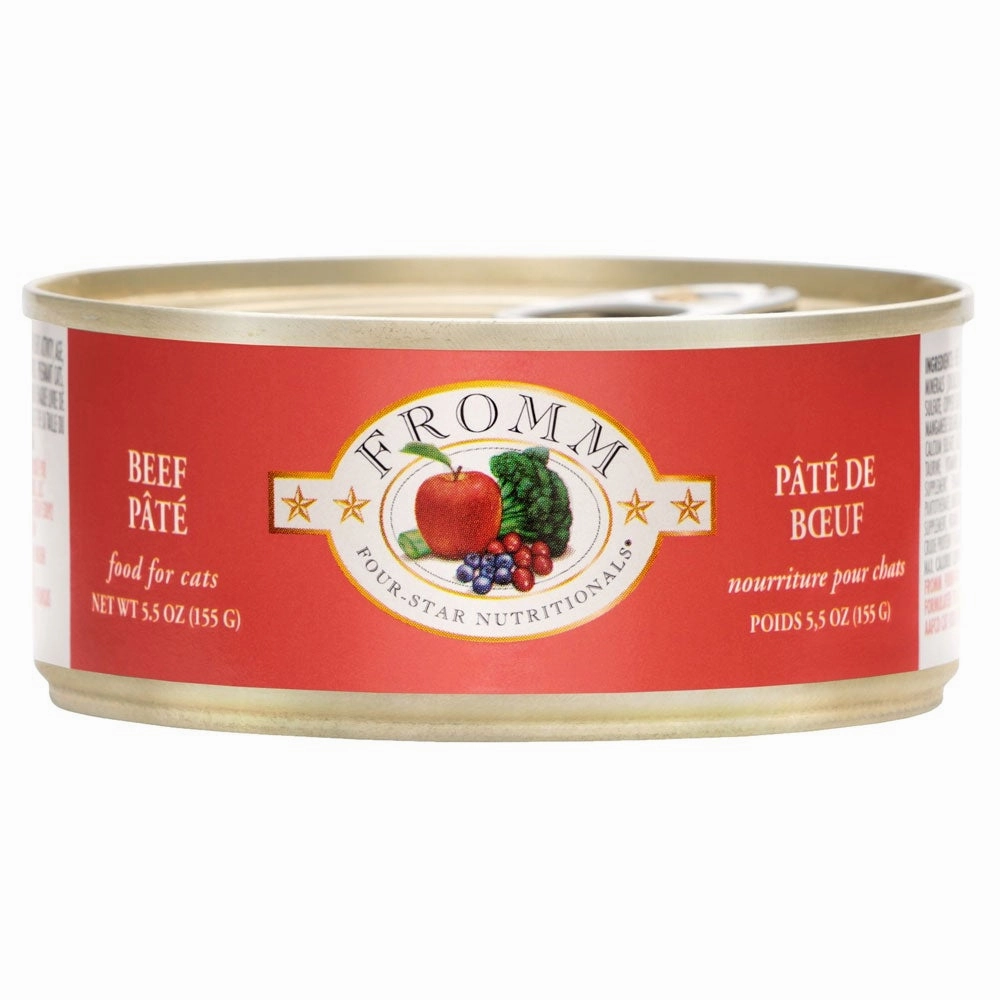 Fromm Four-Star Beef Pate Wet Cat Food