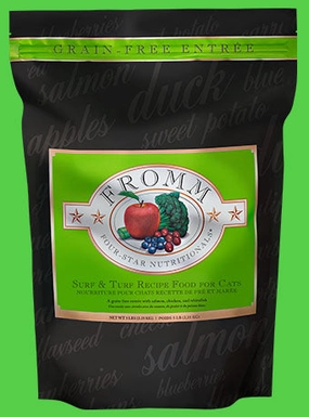 Fromm Surf & Turf Four-Star Grain-Free Cat Food - LOCAL PICKUP ONLY