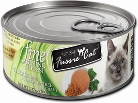 Fussie Cat Fine Dining Mousse Chicken with Pumpkin Entree Canned Cat Food