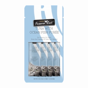 Fussie Cat Pure - Tuna with Oceanfish 4pk 2oz Bag