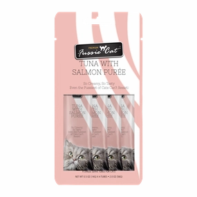 Fussie Cat Pure - Tuna with Salmon 4pk 2oz Bag