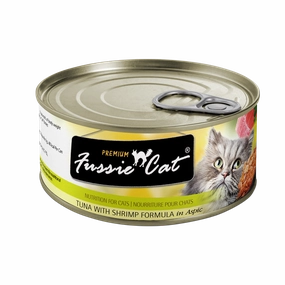 Fussie Cat Tuna with Shrimp in Aspic Wet Cat Food