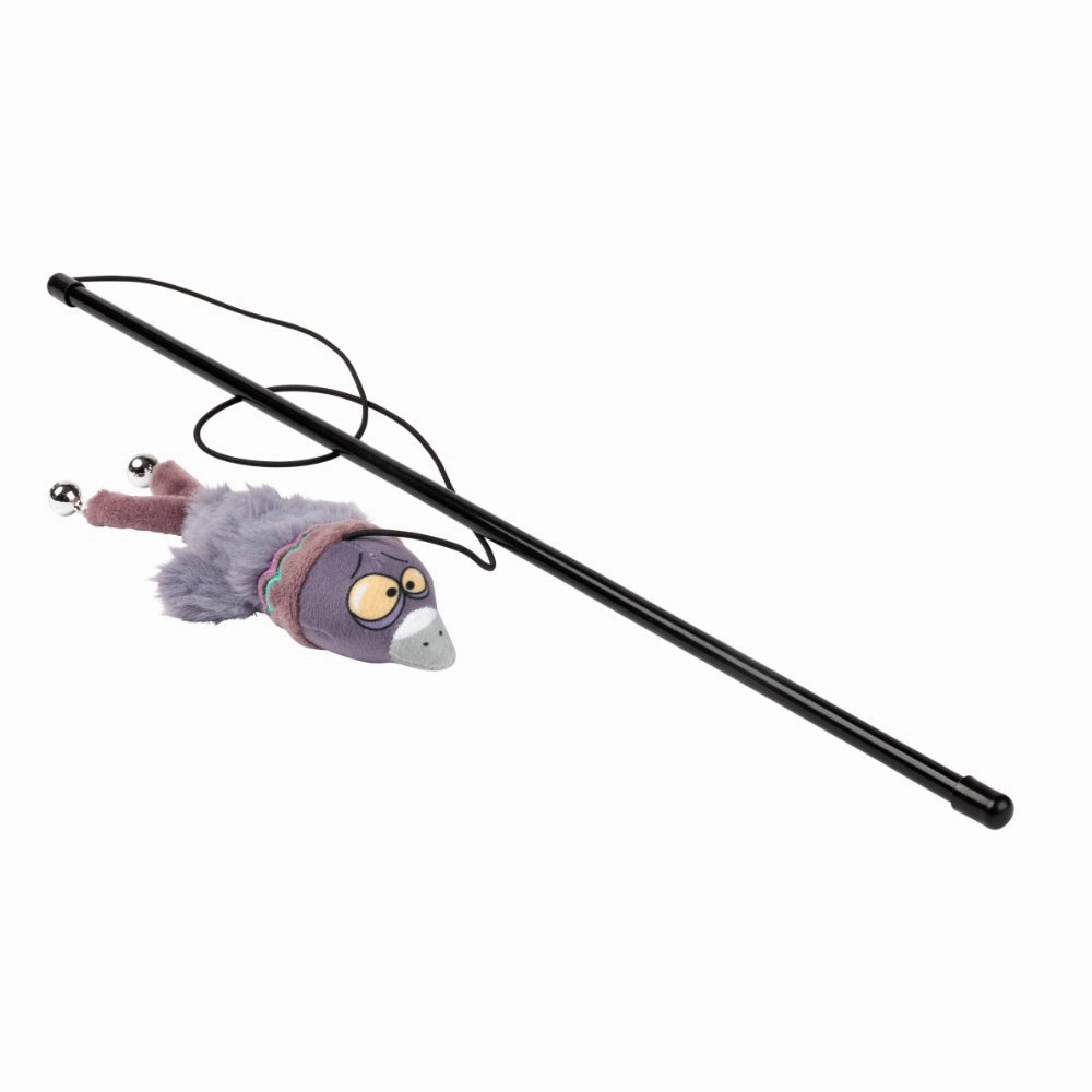 FuzzYard Peace Out Pigeon Stick Cat Toy