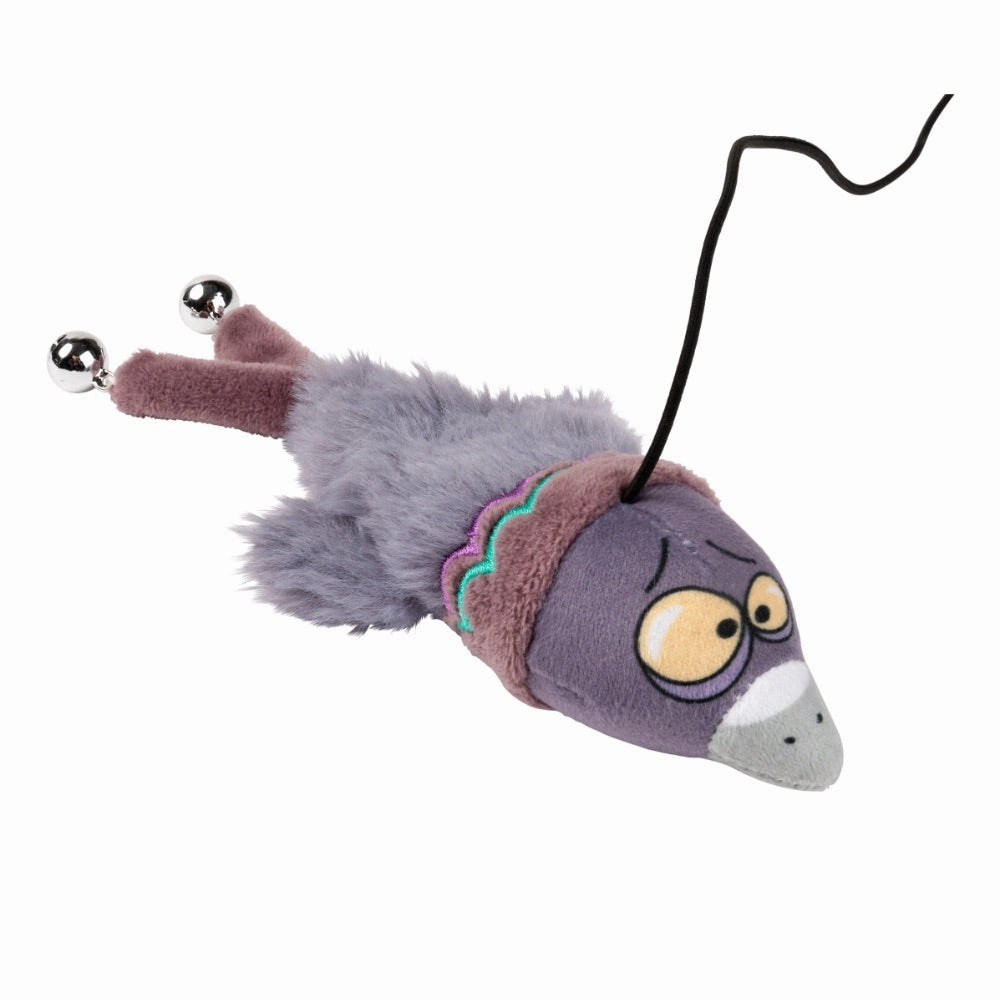 FuzzYard Peace Out Pigeon Stick Cat Toy