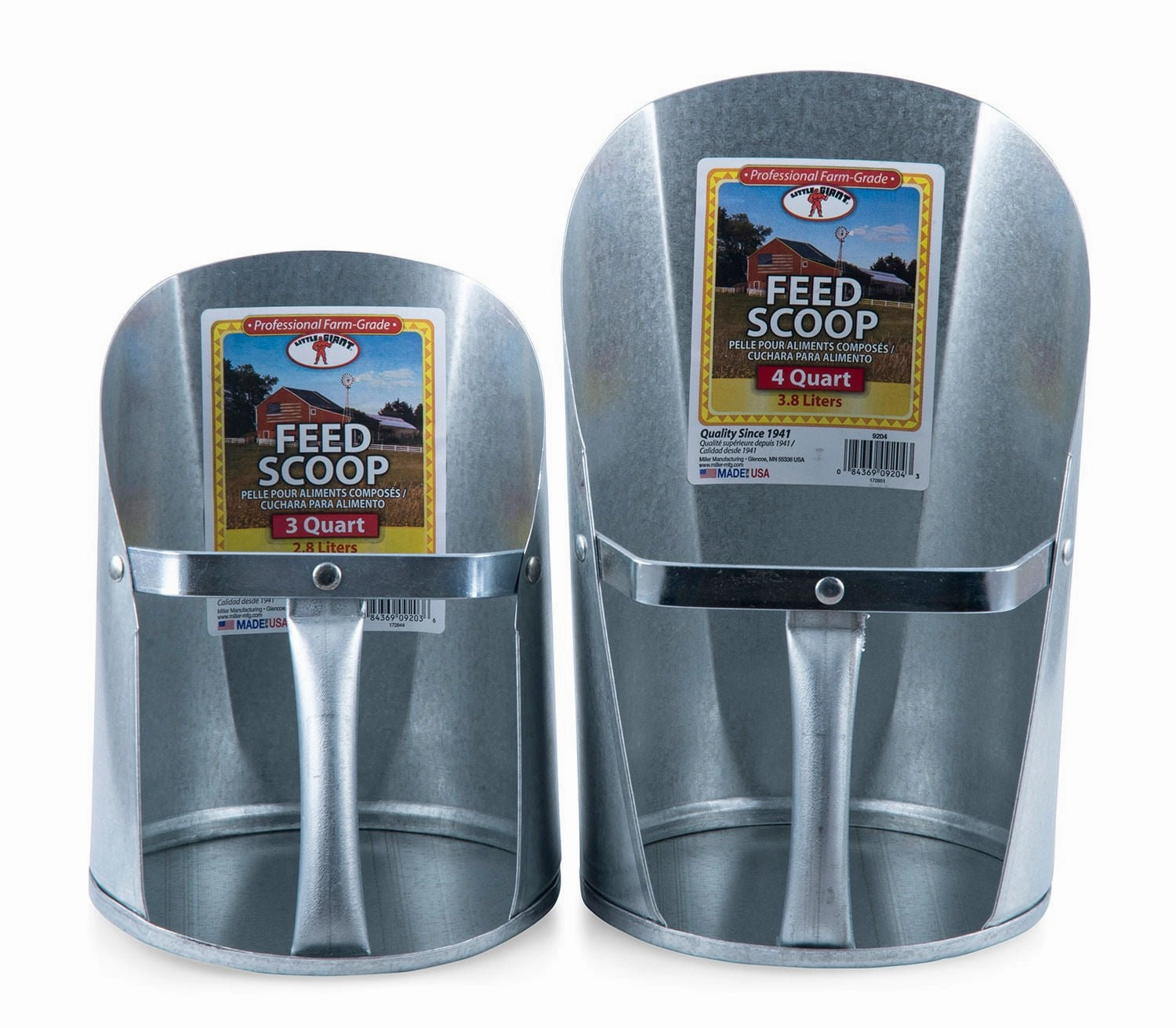 Galvanized Feed Scoops