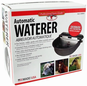 Galvanized Steel Automatic Waterers (& Replacement Parts)