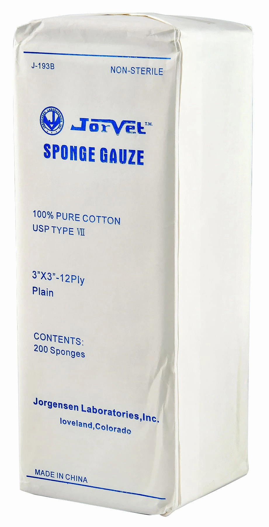 Gauze Dressing Sponges, 200 Pack