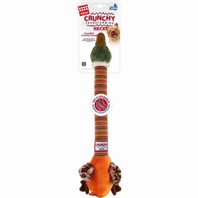 GiGwi Plush Friendz Crunchy Neck Dog Toy (Duck)