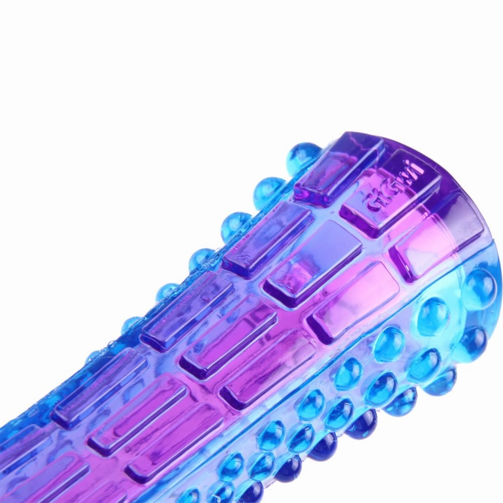 GiGwi Push To Mute Johnny Stick Dog Toy (Purple/Blue)