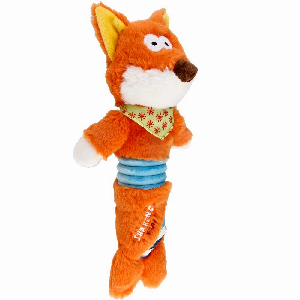 GiGwi Shaking Fun Plush Dog Toy (Fox)