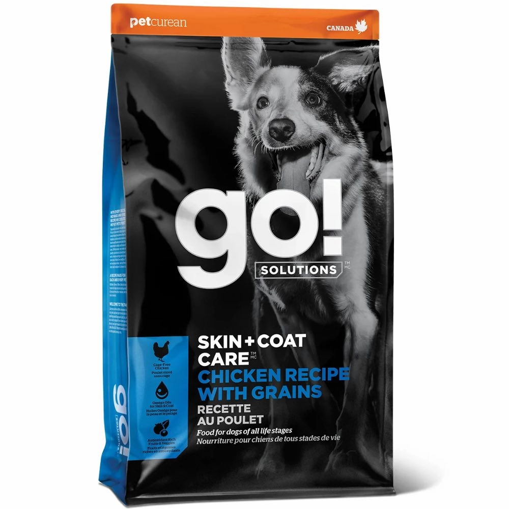 Go! Solutions Skin   Coat Chicken Recipe Dry Dog Food 3.5lb (Exp Mar 2025)