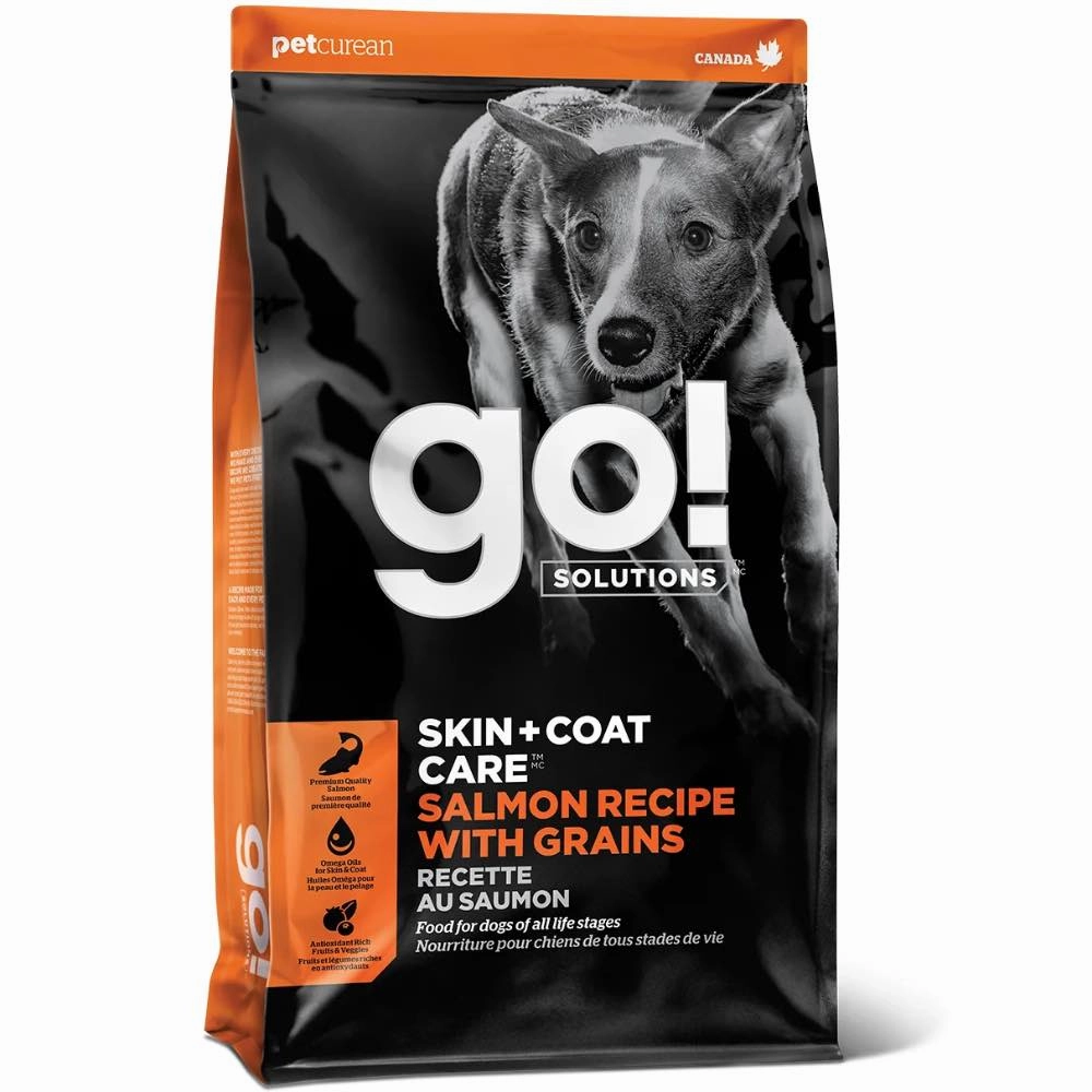 Go! Solutions Skin   Coat Salmon Recipe Dry Dog Food 3.5lb (Exp Dec 2024)