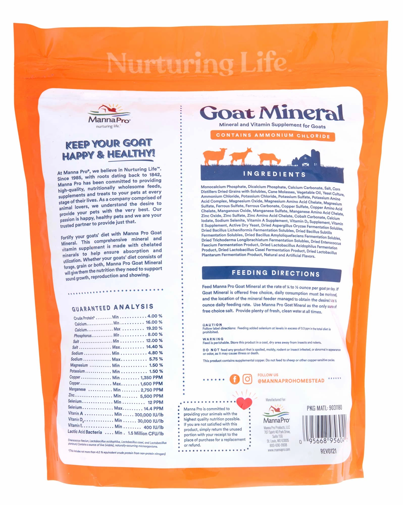 Goat Mineral, 8 lb