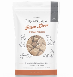Green Juju Freeze-Dried Whole Food Bites Trainers - Bison Liver