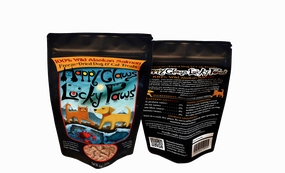Happy Claws Lucky Paws Freeze-Dried Alaskan Salmon 2.5oz Bag