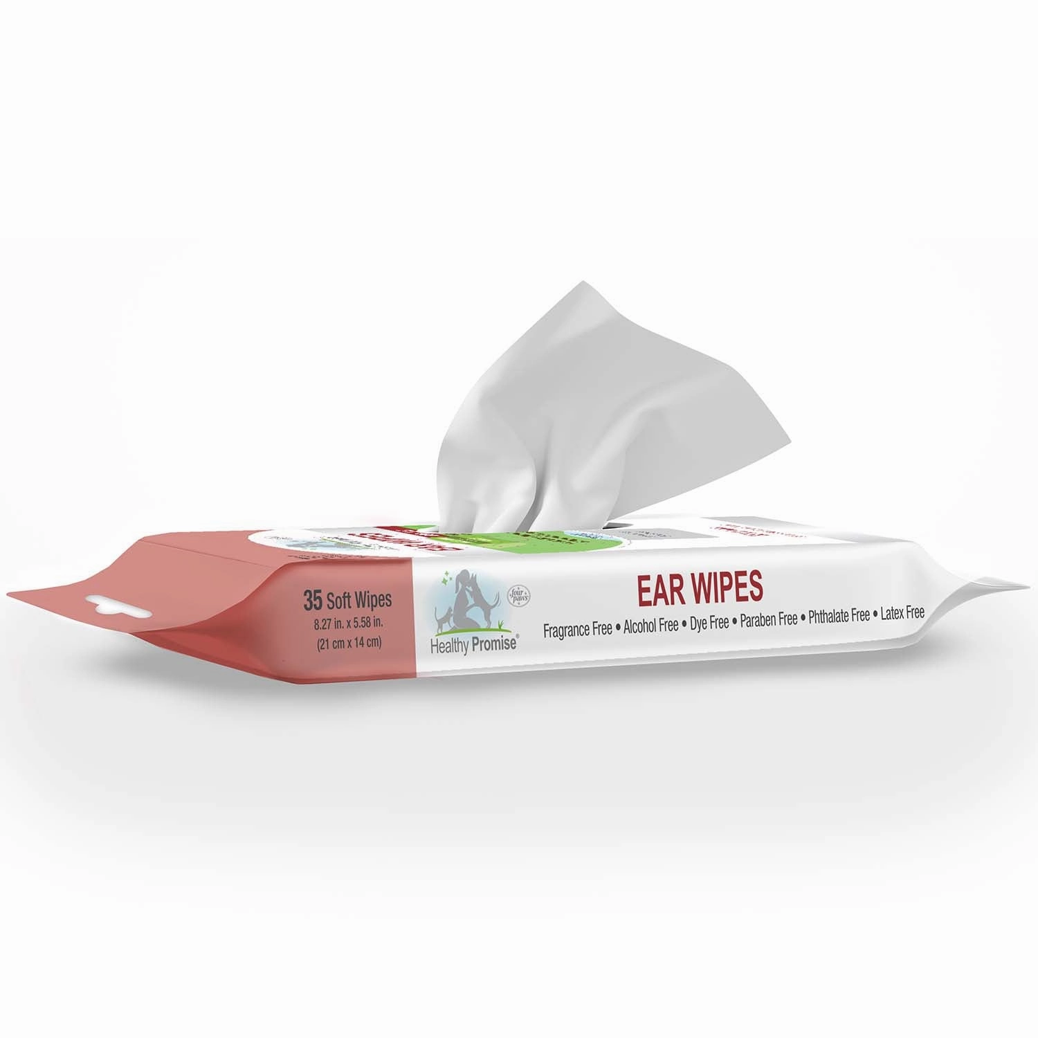 Healthy Promise Cat & Dog Ear Wipes, 35 ct
