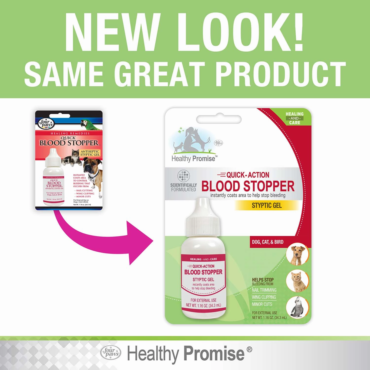 Healthy Promise Pet Blood Stopper Gel, 1.16 oz