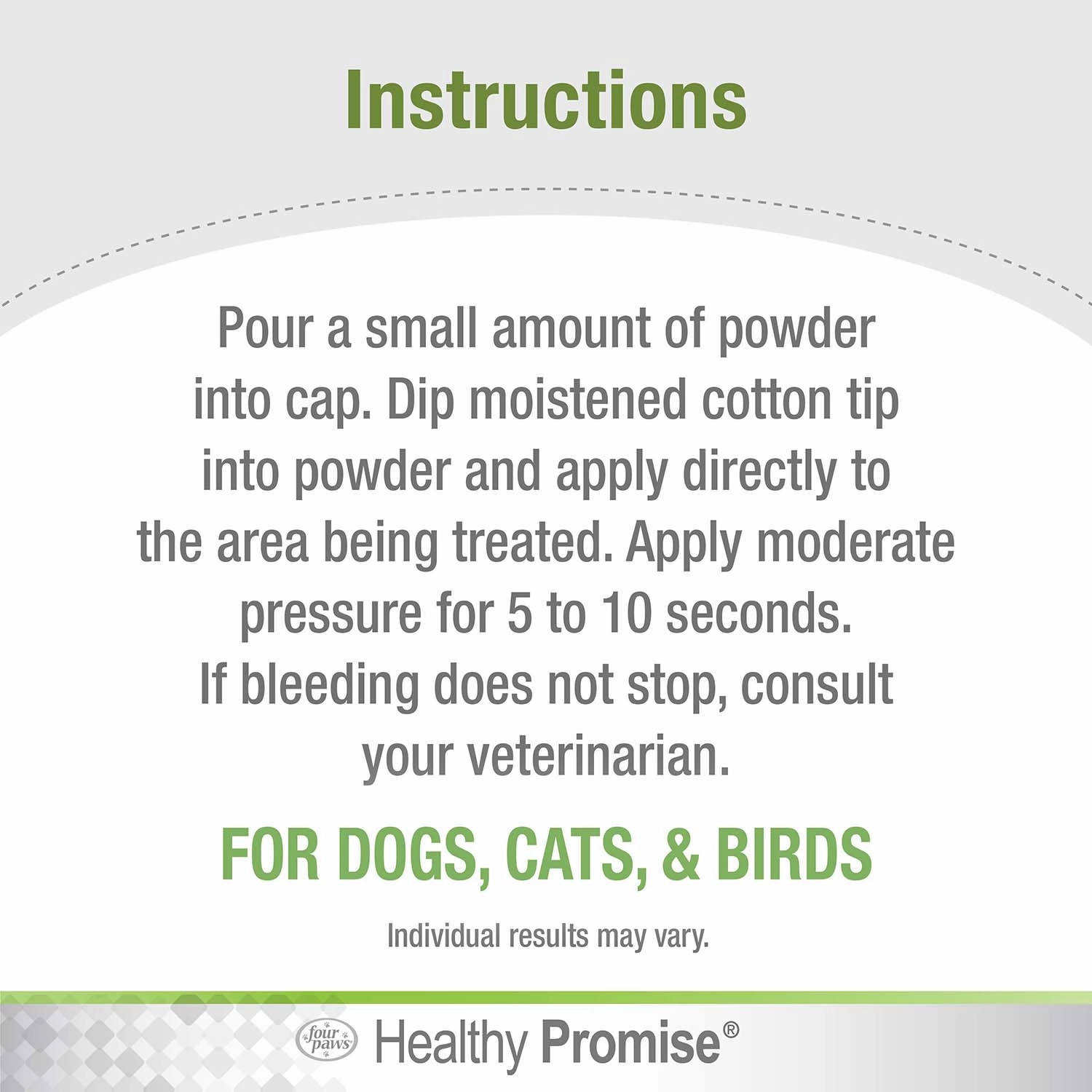 Healthy Promise Quick-Action Pet Blood Stopper Styptic, 0.5 oz