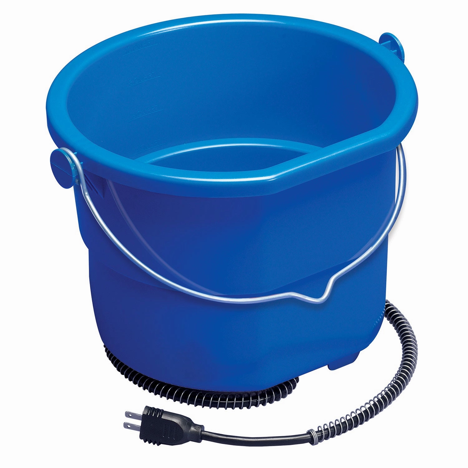 Heated Flat Back Bucket with Built-in Thermostat