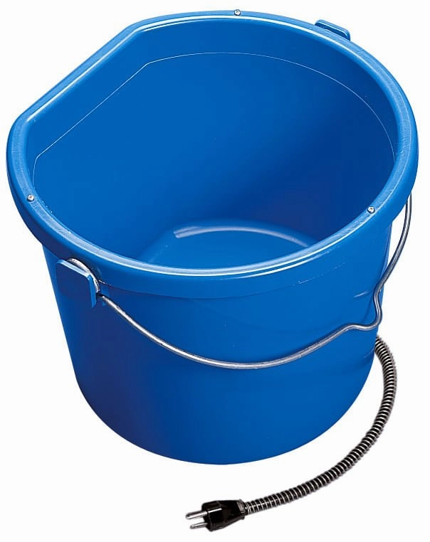 Heated Flat Back Bucket with Built-in Thermostat